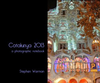 Catalunya 2013 a photographic notebook book cover