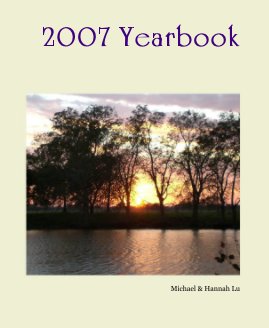 2007 Yearbook book cover