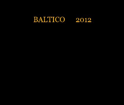 BALTICO 2012 book cover