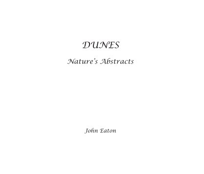 Dunes: Nature's Abstracts book cover