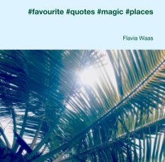 #favourite #quotes #magic #places book cover
