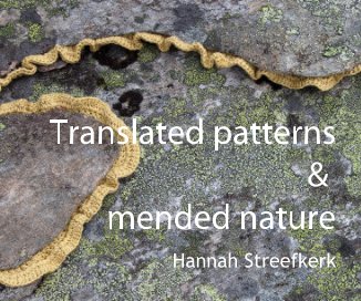 Translated patterns & mended nature book cover