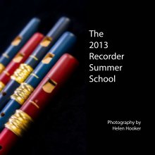 The 2013 Recorder Summer School book cover