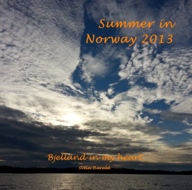 Summer in Norway 2013 book cover