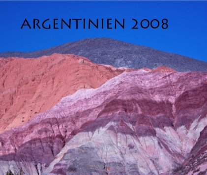 ARGENTINIEN 2008 book cover