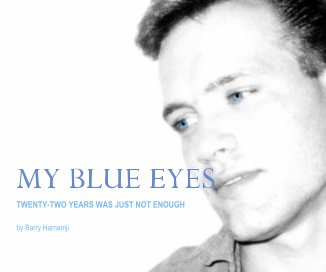 MY BLUE EYES Twenty-Two Years Was Just Not Enough by Barry Harnamji book cover