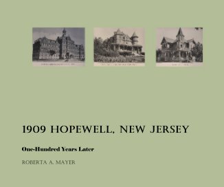 1909 Hopewell, New Jersey book cover
