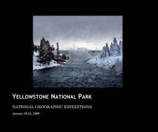 YELLOWSTONE NATIONAL PARK book cover
