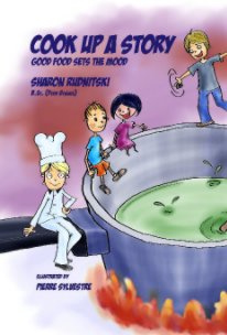 Cook Up A Story, Family-Sized, in color book cover