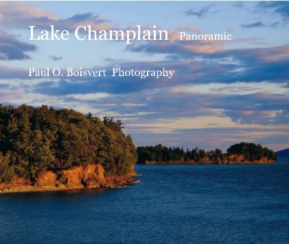 Lake Champlain Panoramic book cover