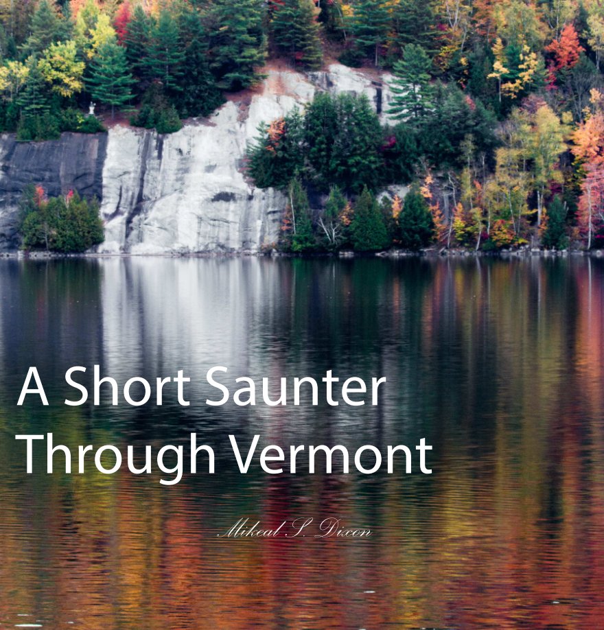 View A Short Saunter Through Vermont by Mikeal S. Dixon