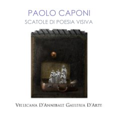 PAOLO CAPONI "SCATOLE DI POESIA VISIVA" book cover