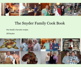 The Snyder Family Cook Book book cover