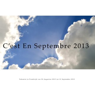 Vakantie Frankrijk 2013 book cover