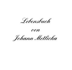 Johann Metlicka book cover