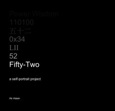 Fifty-Two : a self-portrait project book cover
