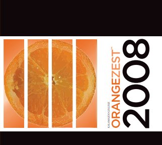 OrangeZest 2008 (Hardcover) book cover