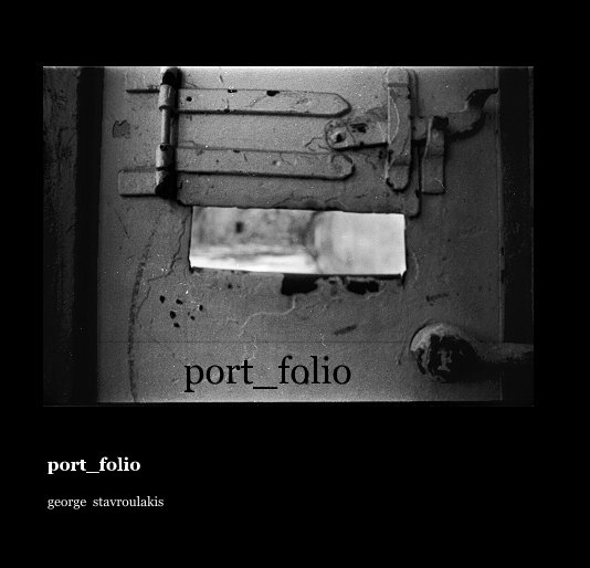Ver port_folio por george stavroulakis