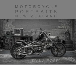 Motorcycle portraits book cover