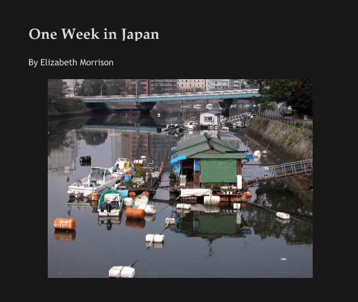 View One Week in Japan by Elizabeth Morrison