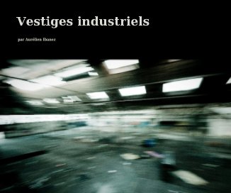 Vestiges industriels book cover