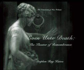 Even Unto Death: book cover