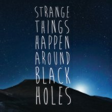 Strange Things Black Holes book cover