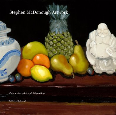 Stephen McDonough Artwork book cover