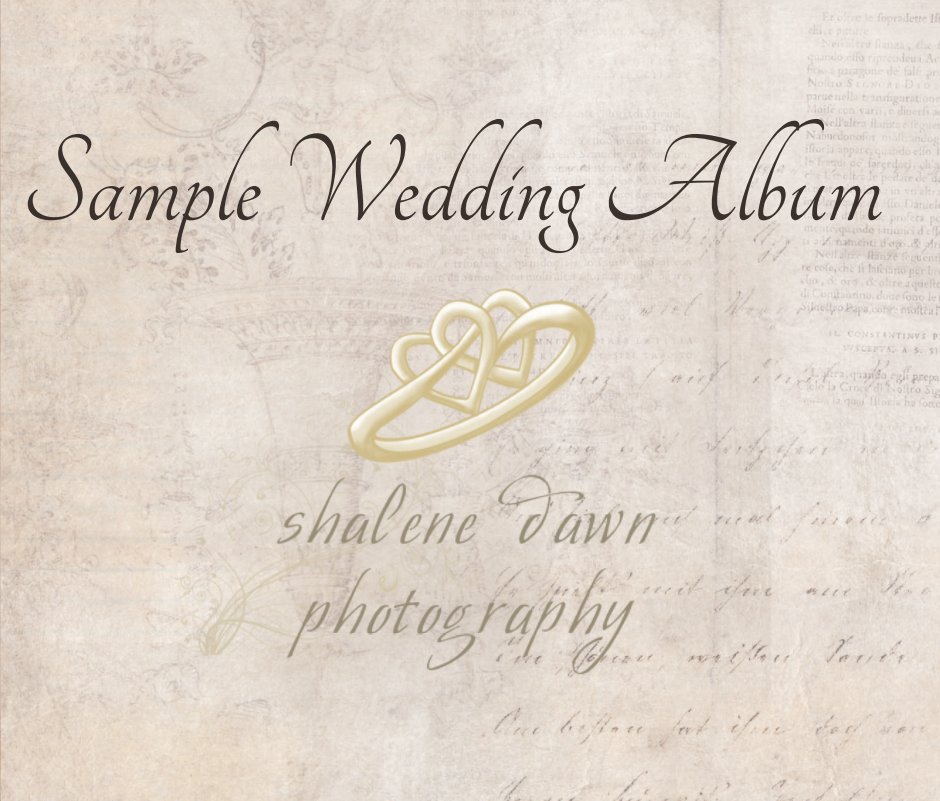 View Sample Wedding Album by Shalene Dawn Photography