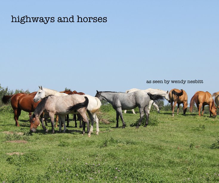 View highways and horses by as seen by wendy nesbitt