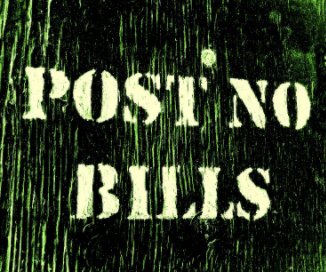 Post No Bills book cover