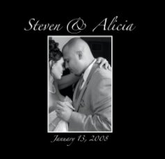 Steven & Alicia- Jan. 13, 2008 book cover
