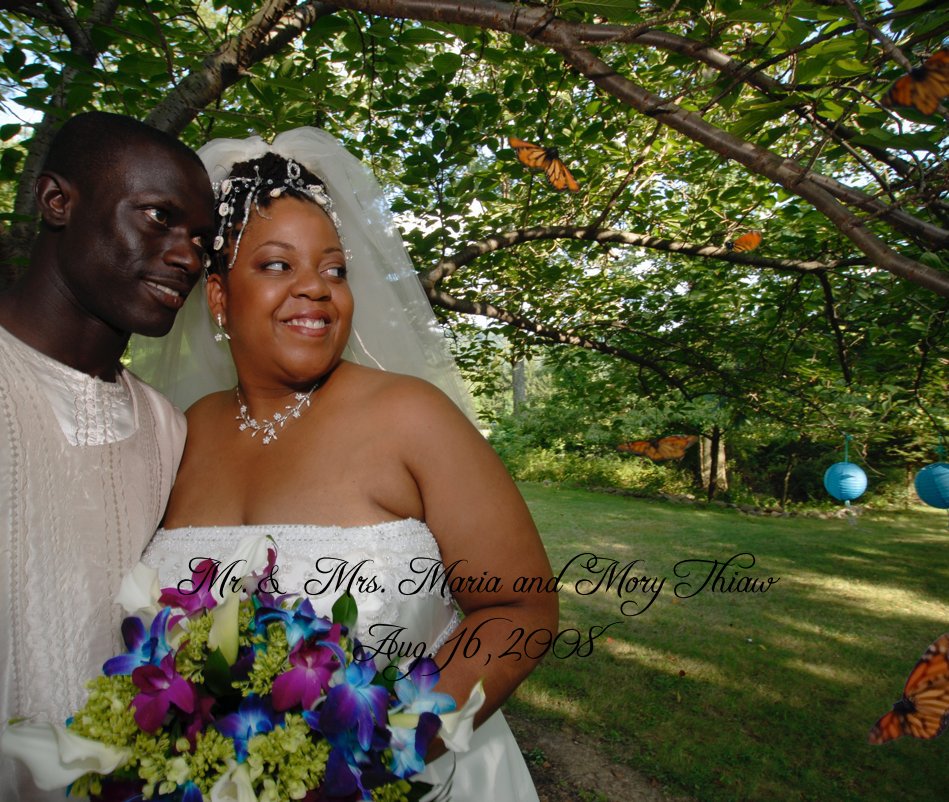 View Mr. & Mrs. Maria and Mory Thiaw Aug. 16, 2008 by Erin Sparler @ Adept Creation