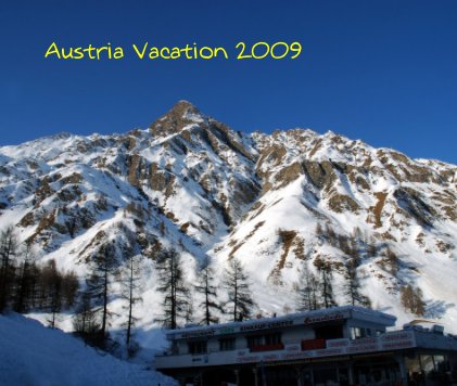 Austria Vacation 2009 book cover