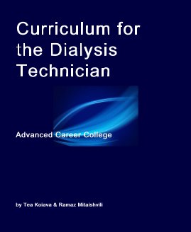 Curriculum for the Dialysis Technician book cover