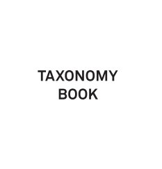 Taxonomy Book book cover