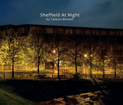 Sheffield At Night (Large) book cover