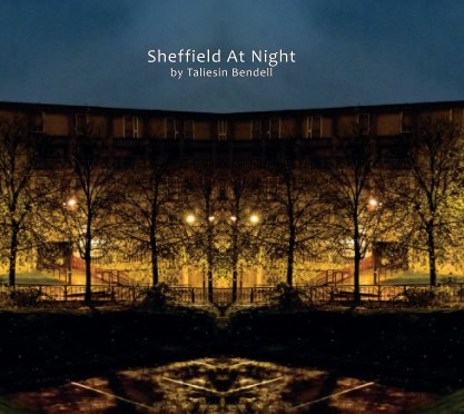 Sheffield At Night (Large Image Wrap) book cover