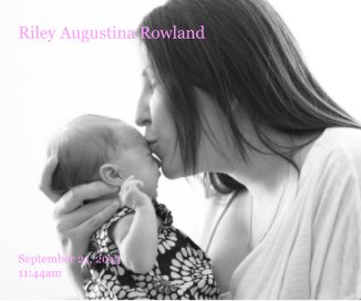 Riley Augustina Rowland September 21, 2013 11:44am book cover