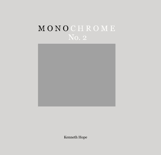 View MONOCHROME No. 2 by Kenneth Hope
