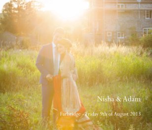 Nisha & Adam book cover