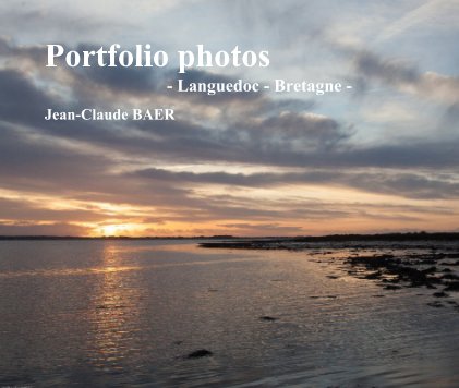 Portfolio photos - Languedoc - Bretagne - book cover