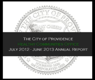 City of Providence Healthy Communities Office book cover