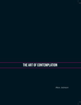 The Art of Contemplation book cover