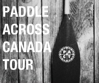 Paddle Across Canada Tour book cover