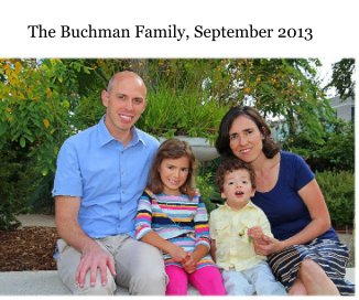 The Buchman Family, September 2013 book cover