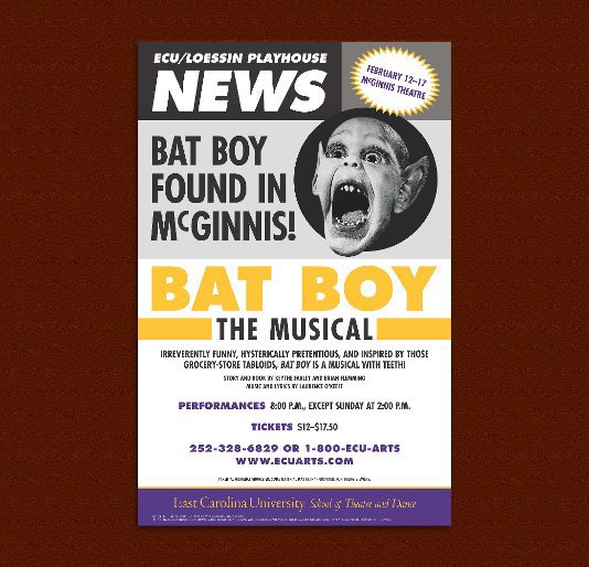 Ver BAT BOY - THE MUSICAL por Bill Meetze