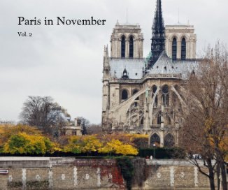 Paris in November book cover