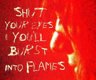 Shut Your Eyes & You'll Burst Into Flames book cover