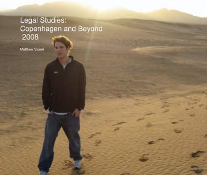 Legal Studies: Copenhagen and Beyond 2008 book cover